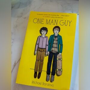 One Man Guy Book by Michael Barakiva. EUC.